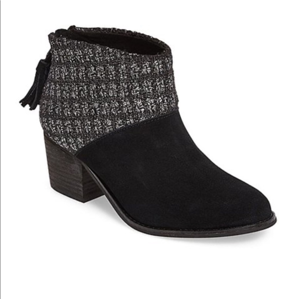 Toms Leila Suede Booties